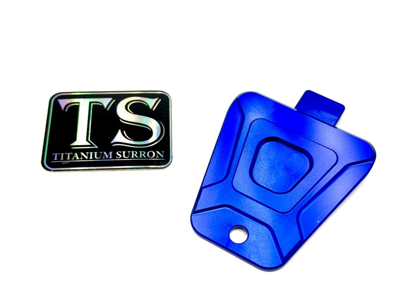 CNC Aluminum Horn Delete Cover — E-Ride Pro & Surron