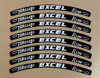 Excel Wheel Decals