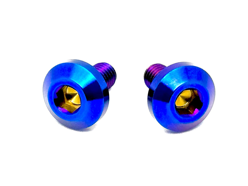 Titanium Chain Guard Bolts (2 pcs) — Surron & Segway