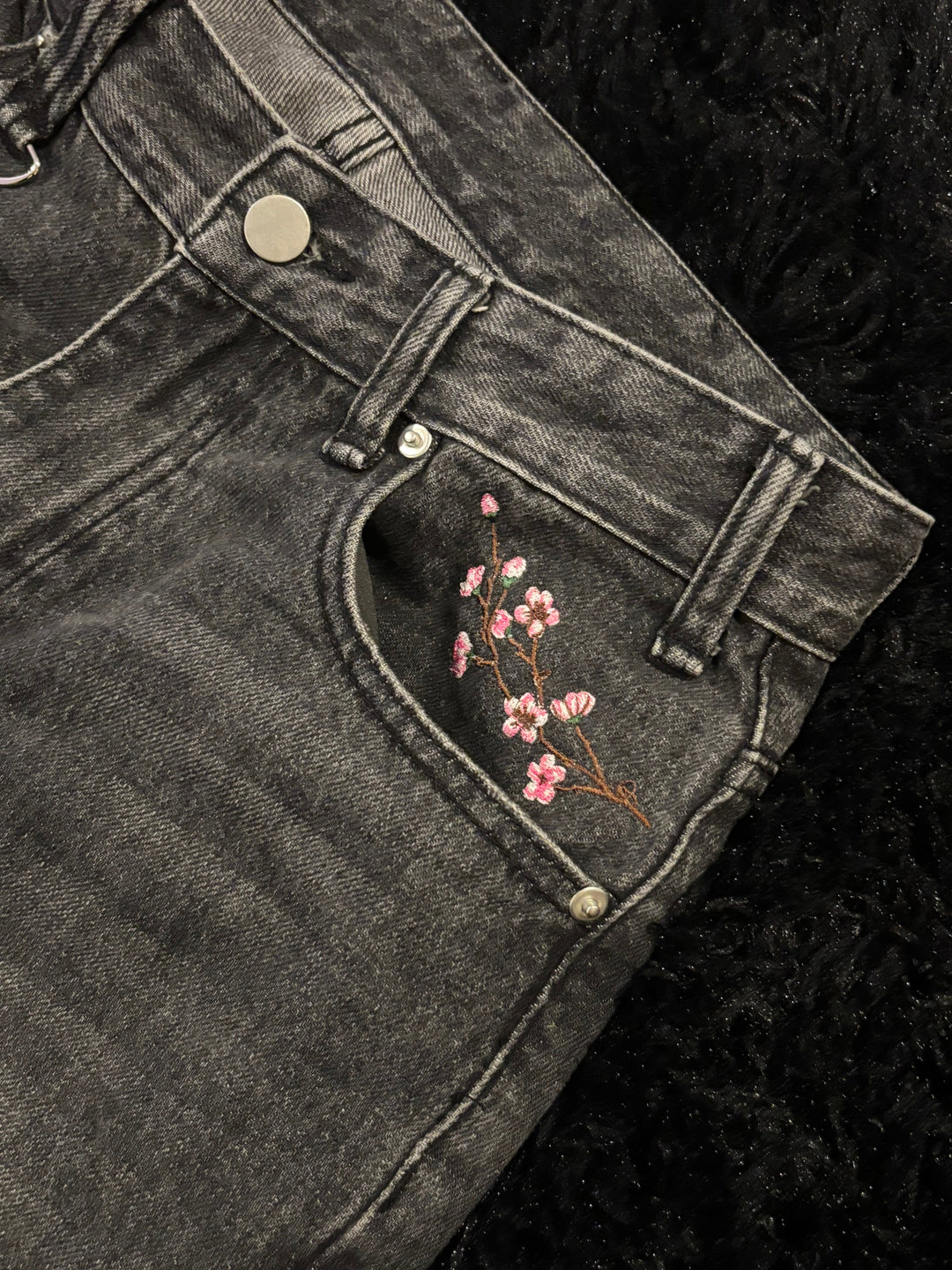 Sakura blade baggy denim – Zynx Designs