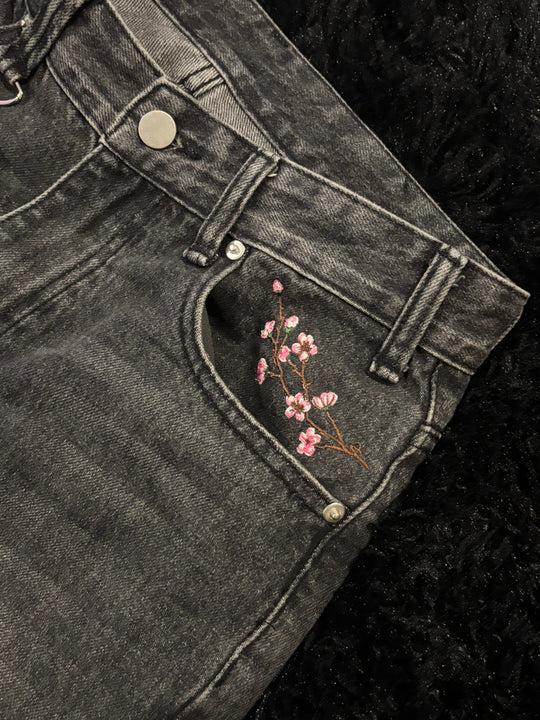 Sakura blade baggy denim – Zynx Designs