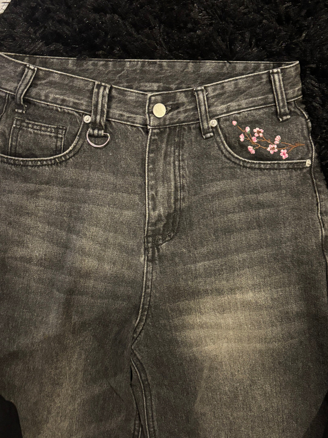 Sakura blade baggy denim – Zynx Designs