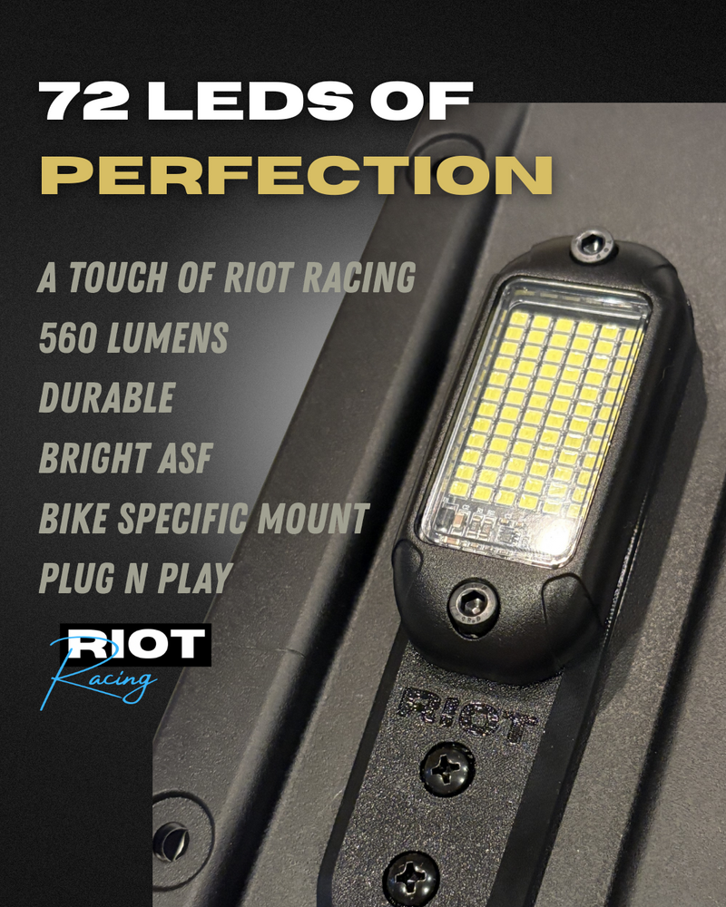 Riot BEAM Rock Light — 72 LED / 560 Lumens (Surron, Talaria, E-Ride)