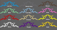 Ebike Solid Color Wrap Kit