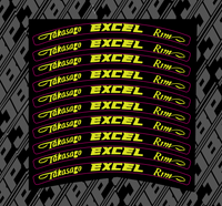 Excel Wheel Decals