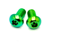 Titanium Side-Plastic / Battery Lid Bolts — E-Moto