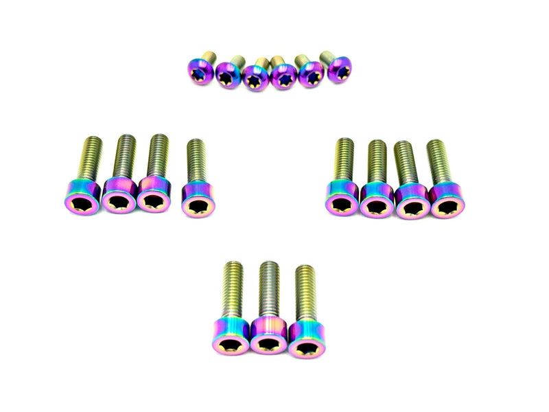 Titanium Bolt Kit for E-Ride Pro SR and Pro SS 3.0 Factory FastAce Fork (ALX32RC)