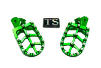 Anodized Aluminum Foot Pegs for Surron and Similar E-moto