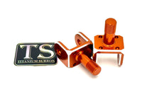 Footpeg Bracket Connectors for E-moto (Machined Finish)