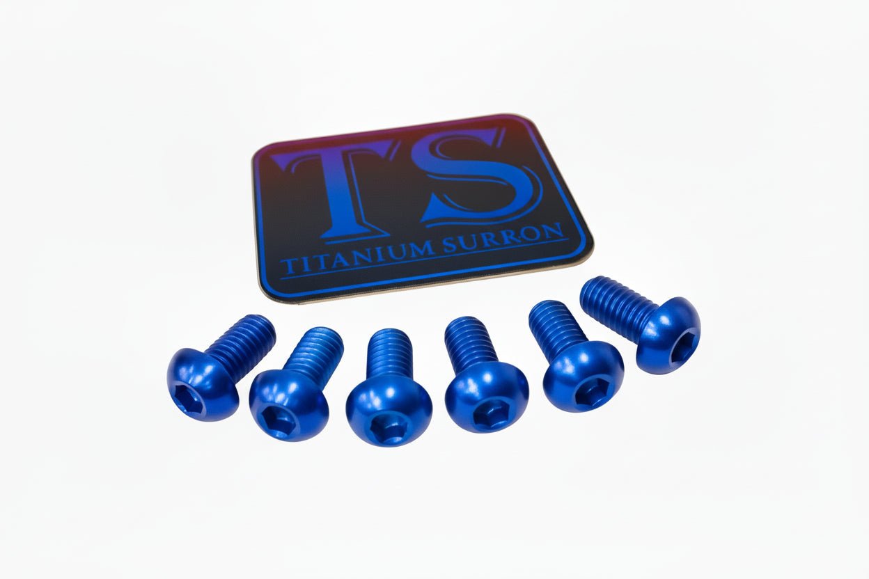 Titanium Front Rotor Bolts - E-Moto – Zynx Designs