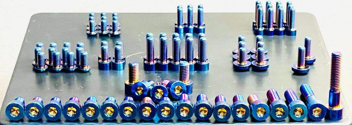 Talaria MX3/MX4/MX5 Titanium Bolt Kit – Full Body Grade 5