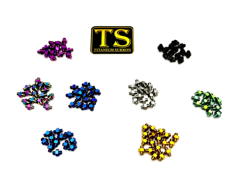 Titanium Grips for E-moto Pegs (1, 3, 10, or 24 pcs)