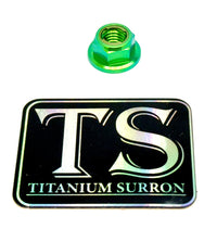 M8 Titanium Grade 5 DIN 6923 Hex Flange Nut