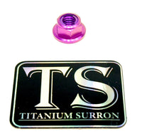 M8 Titanium Grade 5 DIN 6923 Hex Flange Nut