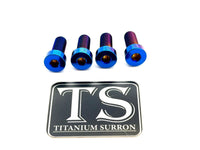 Titanium Seat/ Subframe Bolts for E-moto